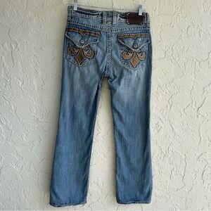 AFFLICTION Jeans Men 31X30 Cooper Relaxed Boot Thick Stitch